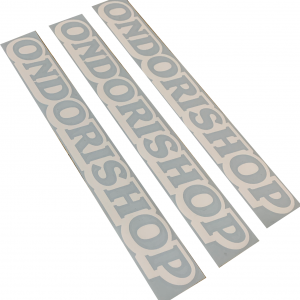 DIE CUT ONDORISHOP BLANC 20CM
