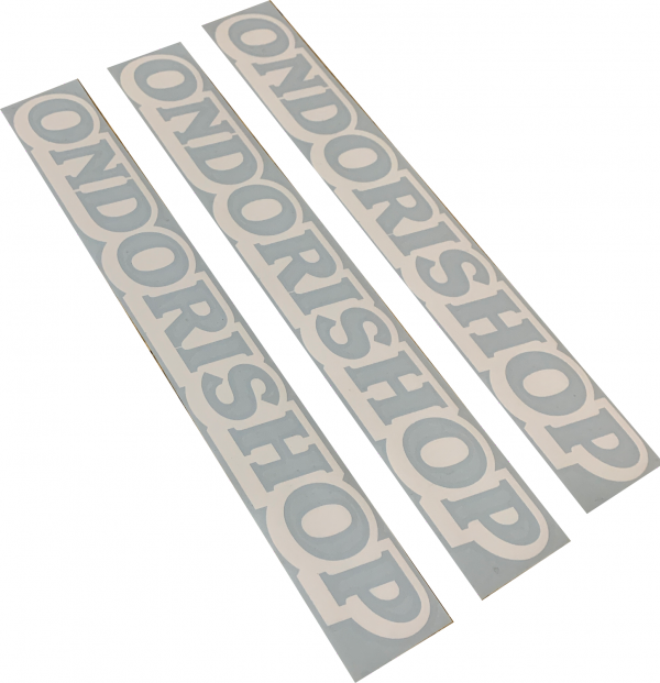 DIE CUT ONDORISHOP BLANC 20CM